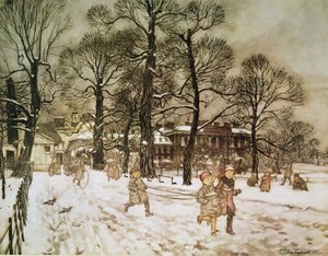 Inverno nei Giardini di Kensington da 